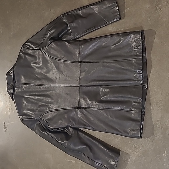 WILSONS LEATHER PELLE STUDIO LEATHER COAT - Picture 10 of 12